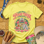 Pixie Dust Trinity [Artsy] T-Shirt for Theme Park Fans (Cornsilk)