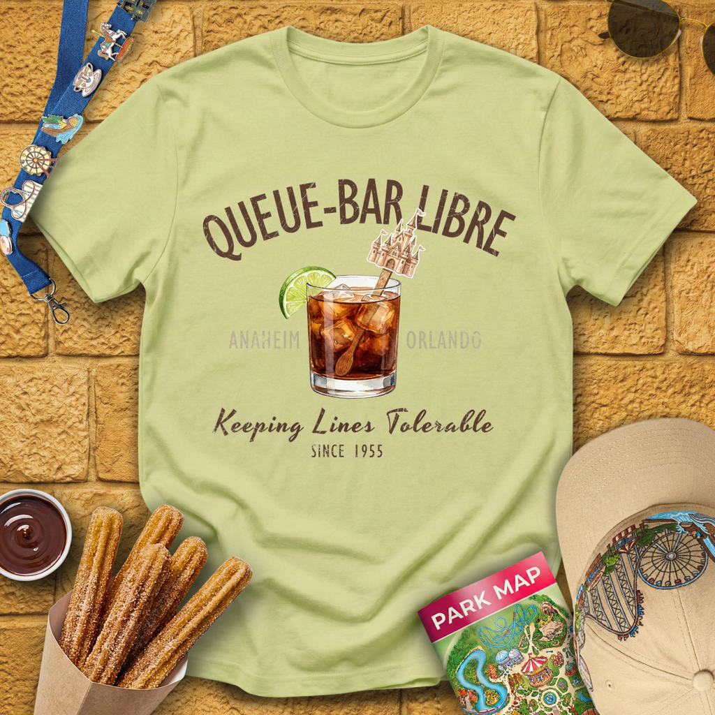 Queue-Bar Libre [Chic] T-Shirt