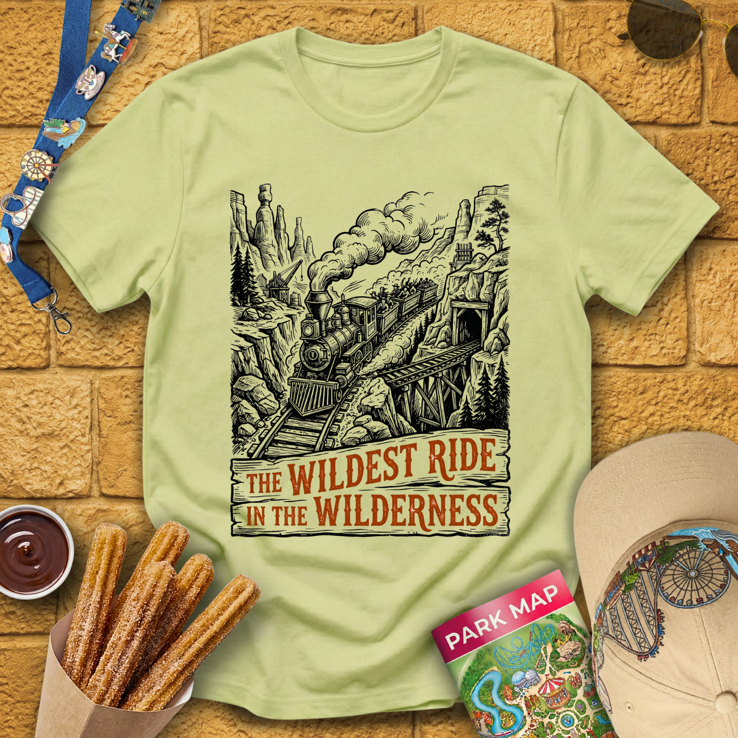 The Wildest Ride [Woodcut3] T-Shirt