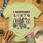 I Support LGBTQ [MidCen] T-Shirt