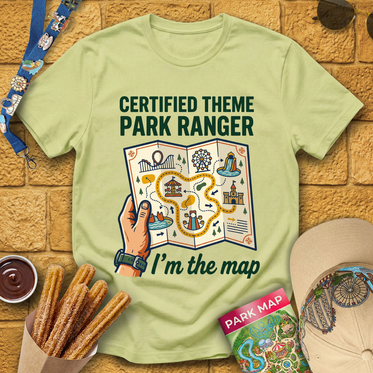 Theme Park Ranger [Graphic] T-Shirt