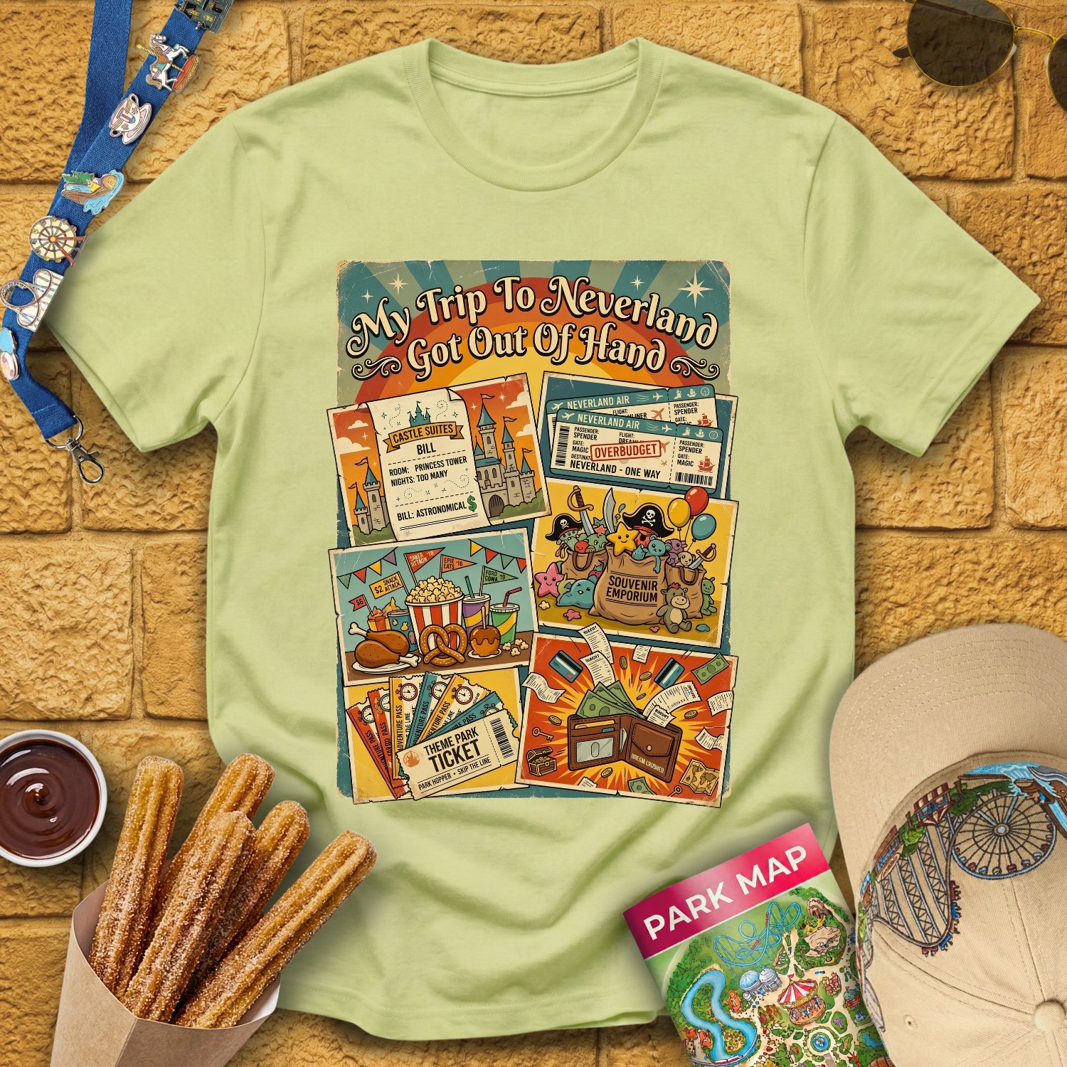 Neverland Out Of Hand [FunPoster] T-Shirt