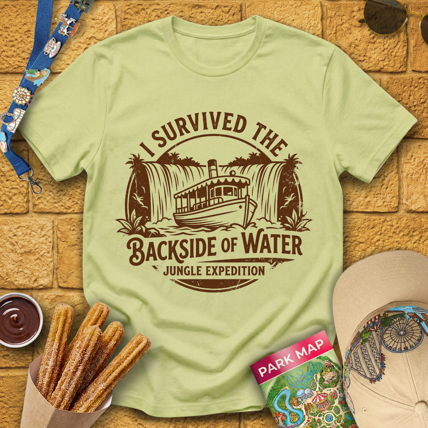 Backside of Water [Badge] T-Shirt
