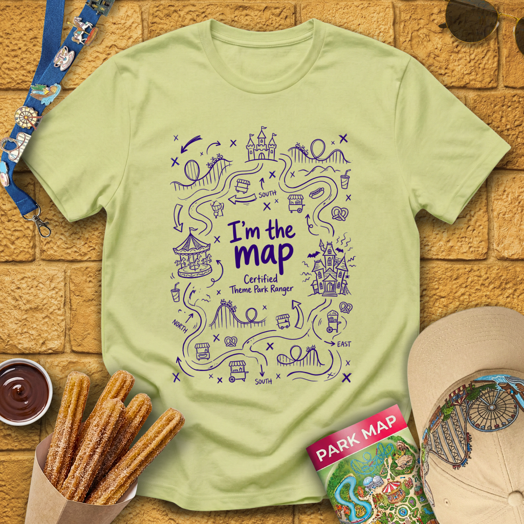 I'm The Map [Doodle] T-Shirt