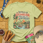 Functional Adult [SleekBoho] T-Shirt for Theme Park Fans (Pistachio)