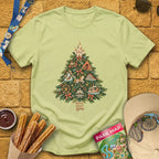 Merry Pixie Tree [ArtsyBoho] T-Shirt for Theme Park Fans (Pistachio)