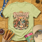 Park Day Field Manual [Boho] T-Shirt for Theme Park Fans (Pistachio)