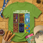Poop In Themed Bathrooms [Comic] T-Shirt