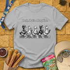 Duck, Long Line [WoodCut] T-Shirt