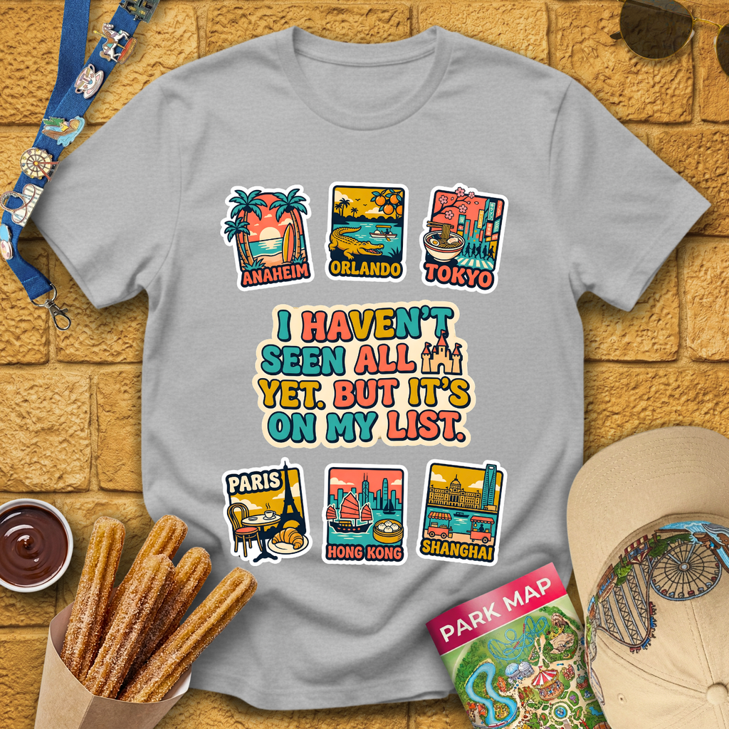 Castles On My List [70s] T-Shirt