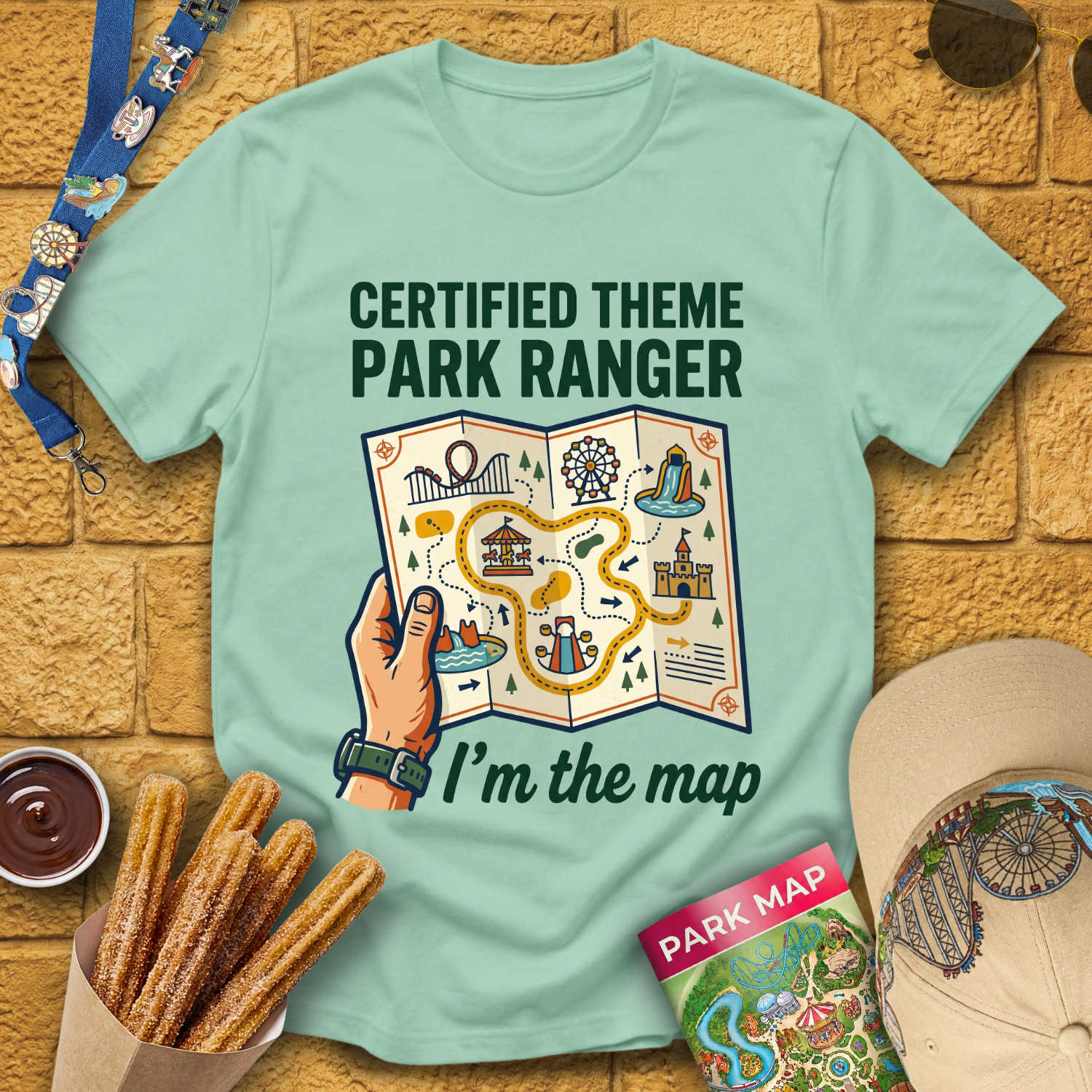 Theme Park Ranger [Graphic] T-Shirt