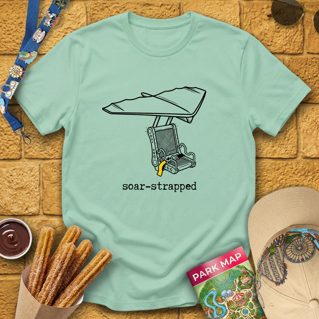 Soar-Strapped [LineArt] T-Shirt