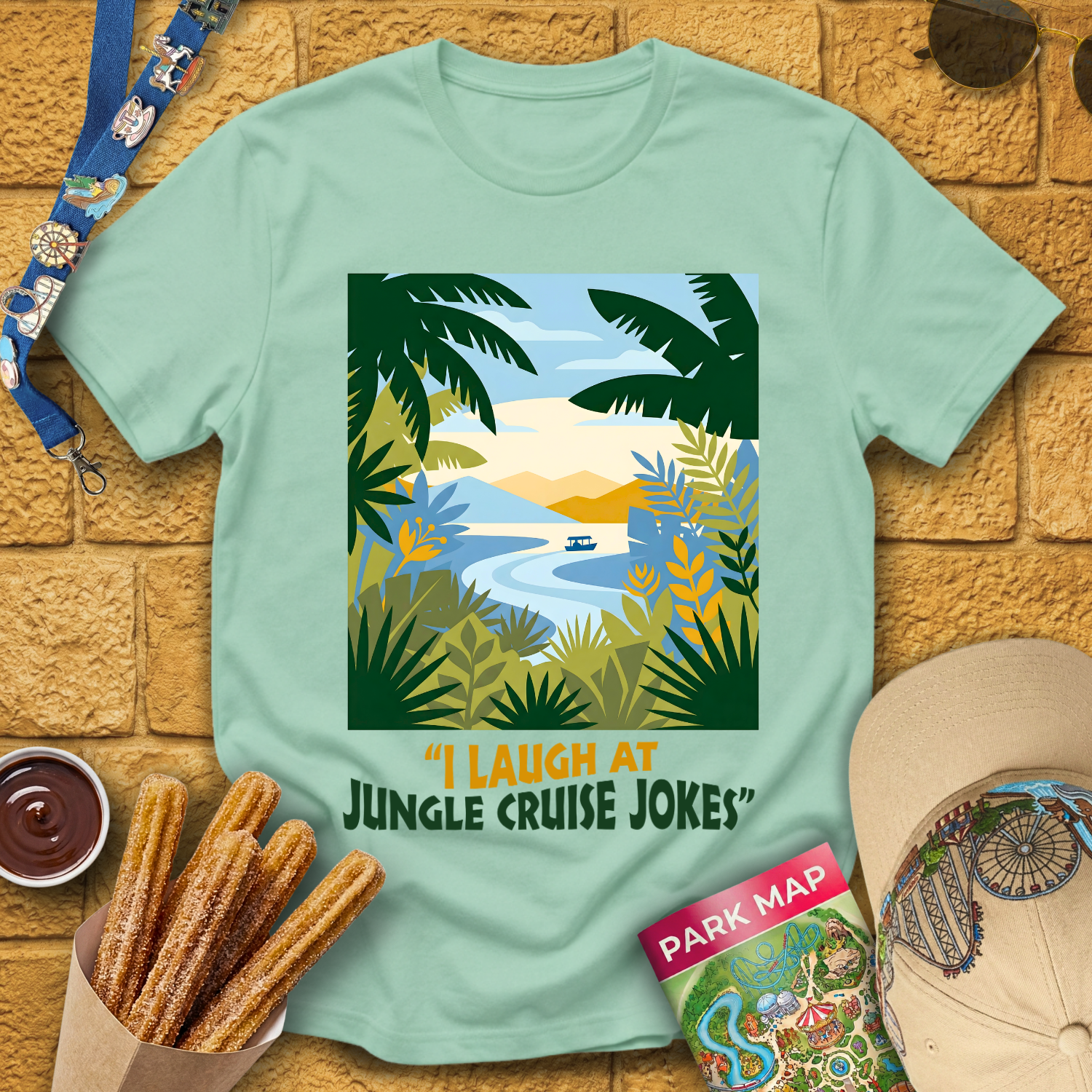 Jungle Cruise Jokes [FlatVec] T-Shirt