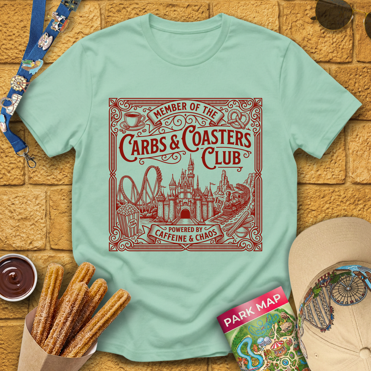 Carbs & Coasters Club [Victorian] T-Shirt