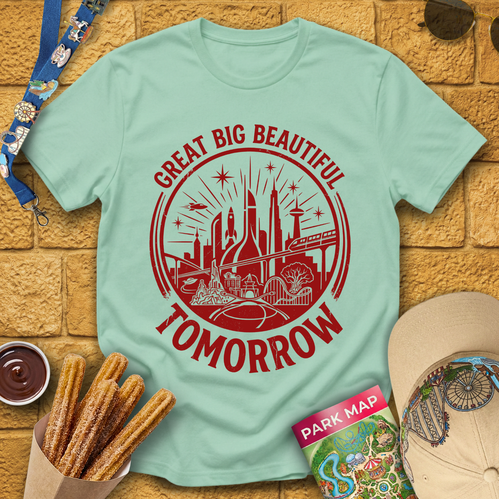 Big Beautiful Tomorrow [CircleRetroBrush] T-Shirt