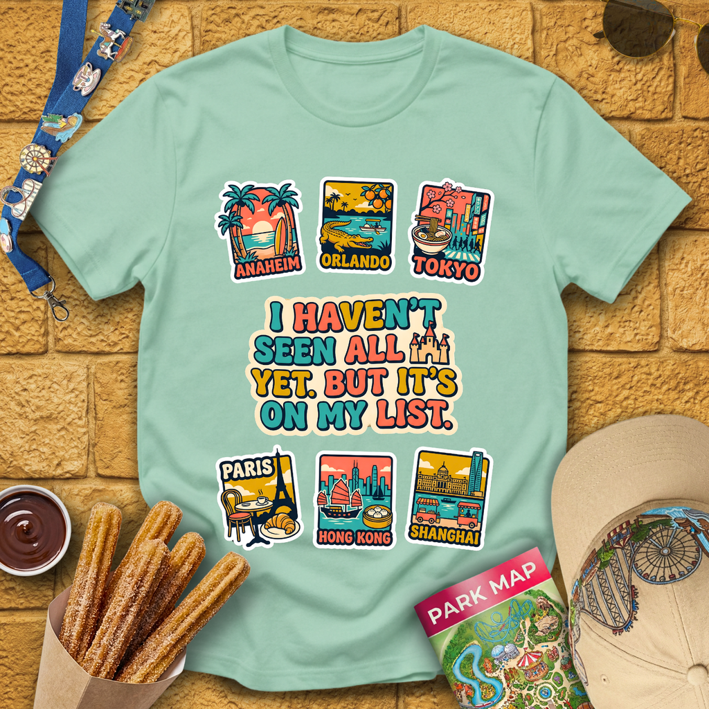 Castles On My List [70s] T-Shirt