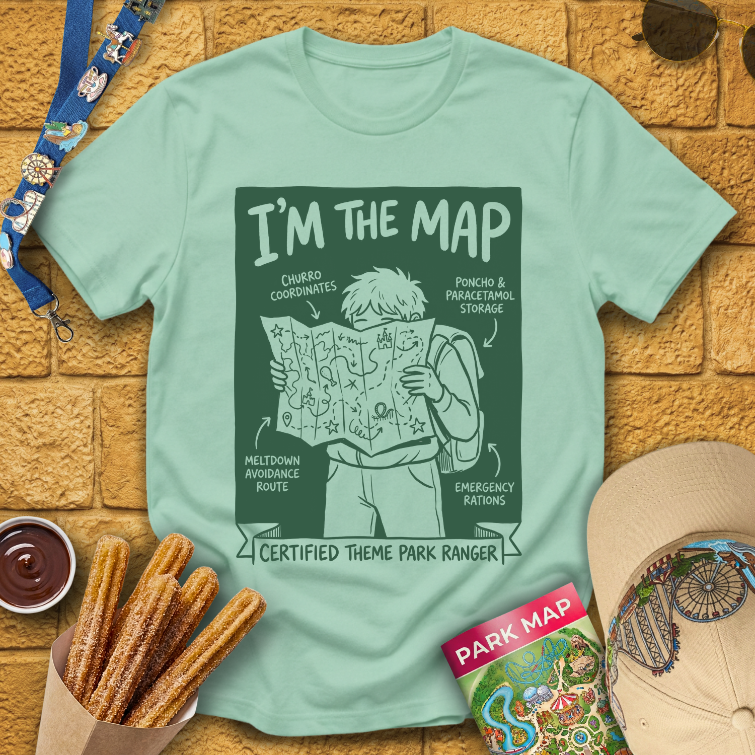 I'm The Map [BoldArt] T-Shirt
