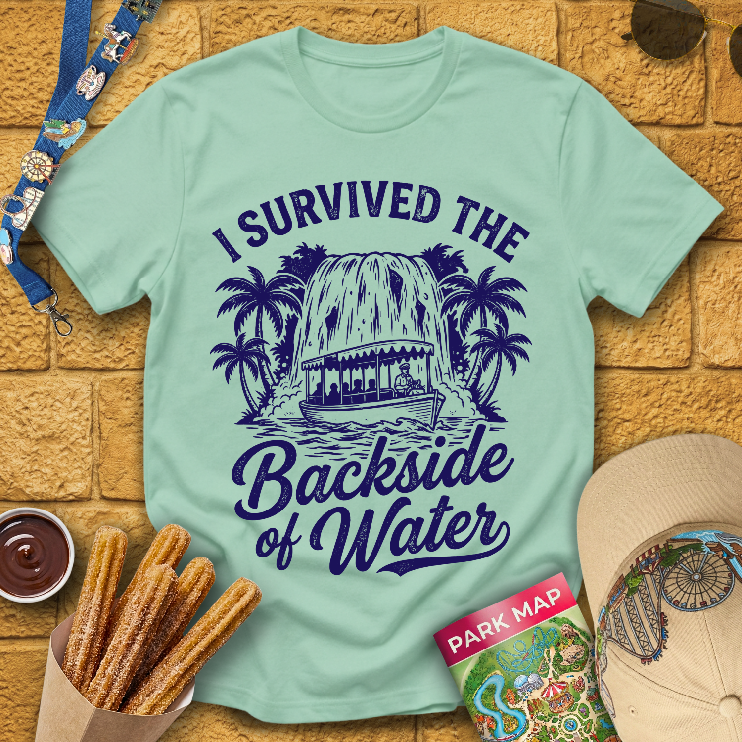 Backside of Water [RetroBrush] T-Shirt