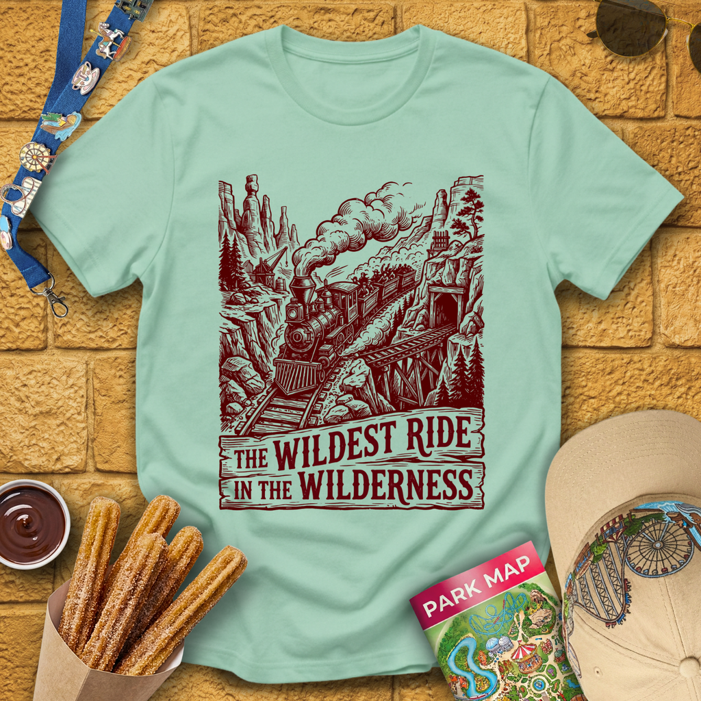 The Wildest Ride [Woodcut3] T-Shirt