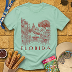 Take Me To Florida [LineArt] T-Shirt