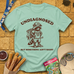 Undiagnosed Dad [Woodcut] T-Shirt