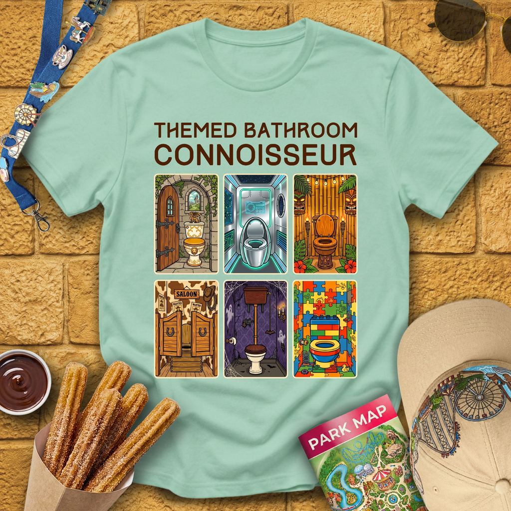 Themed Bathroom Connoisseur [MidCen] T-Shirt