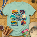 Castles On My List [Badges] T-Shirt