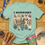 I Support LGBTQ [MidCen] T-Shirt
