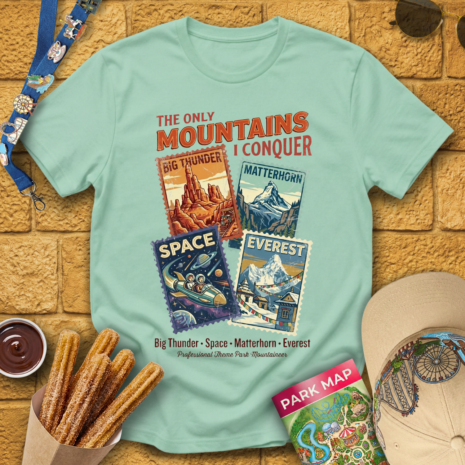 The Only Mountains [Vintage] T-Shirt