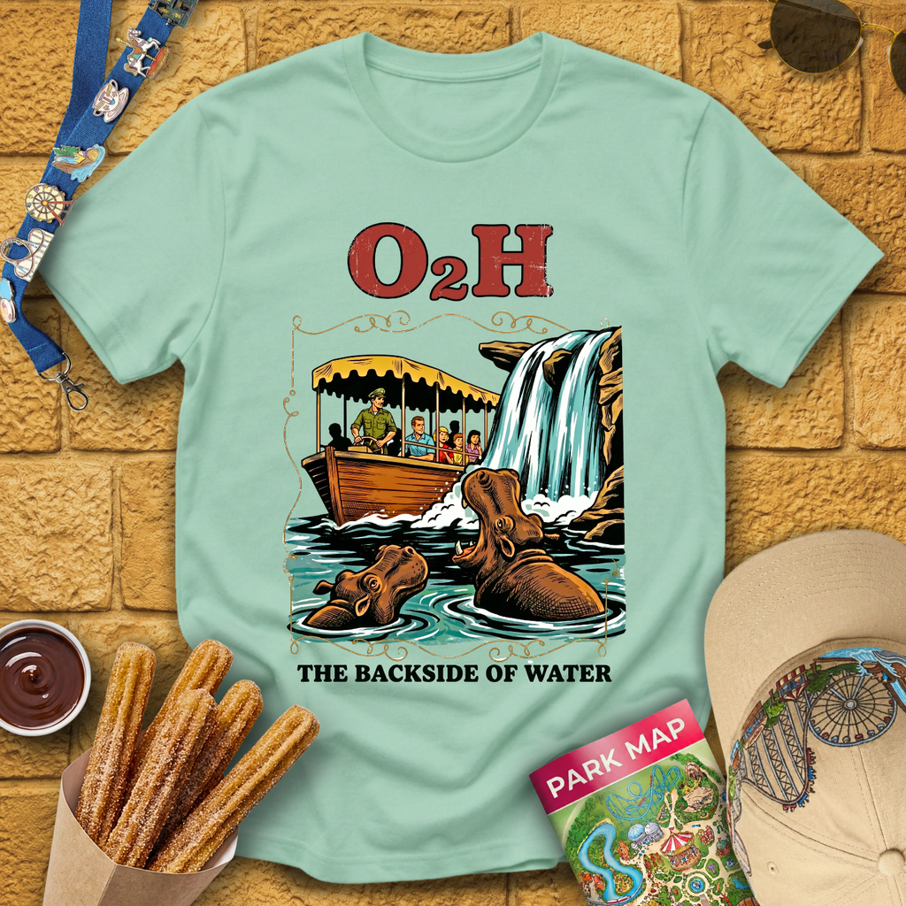 O2H Backside Of Water [50sPoster] T-Shirt