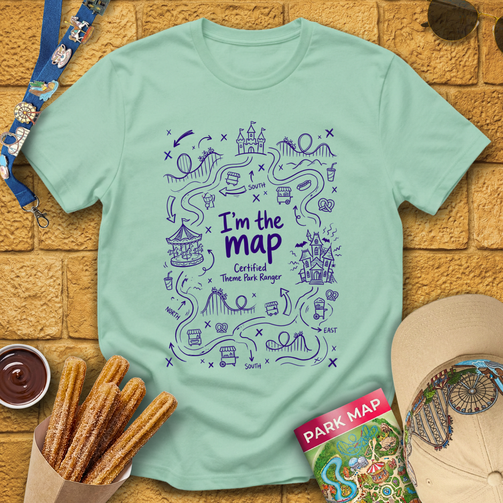 I'm The Map [Doodle] T-Shirt