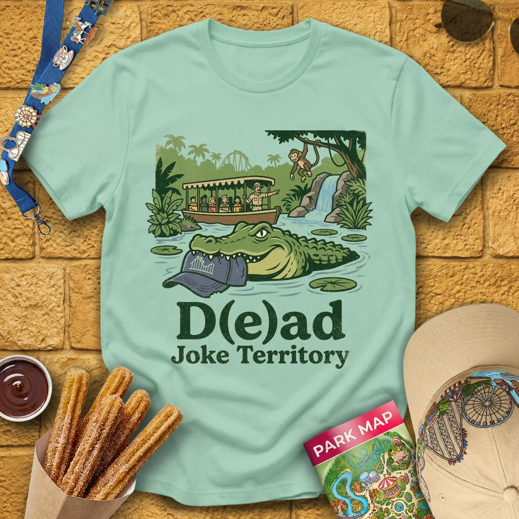 D(e)ad Joke Territory [Retro] T-Shirt