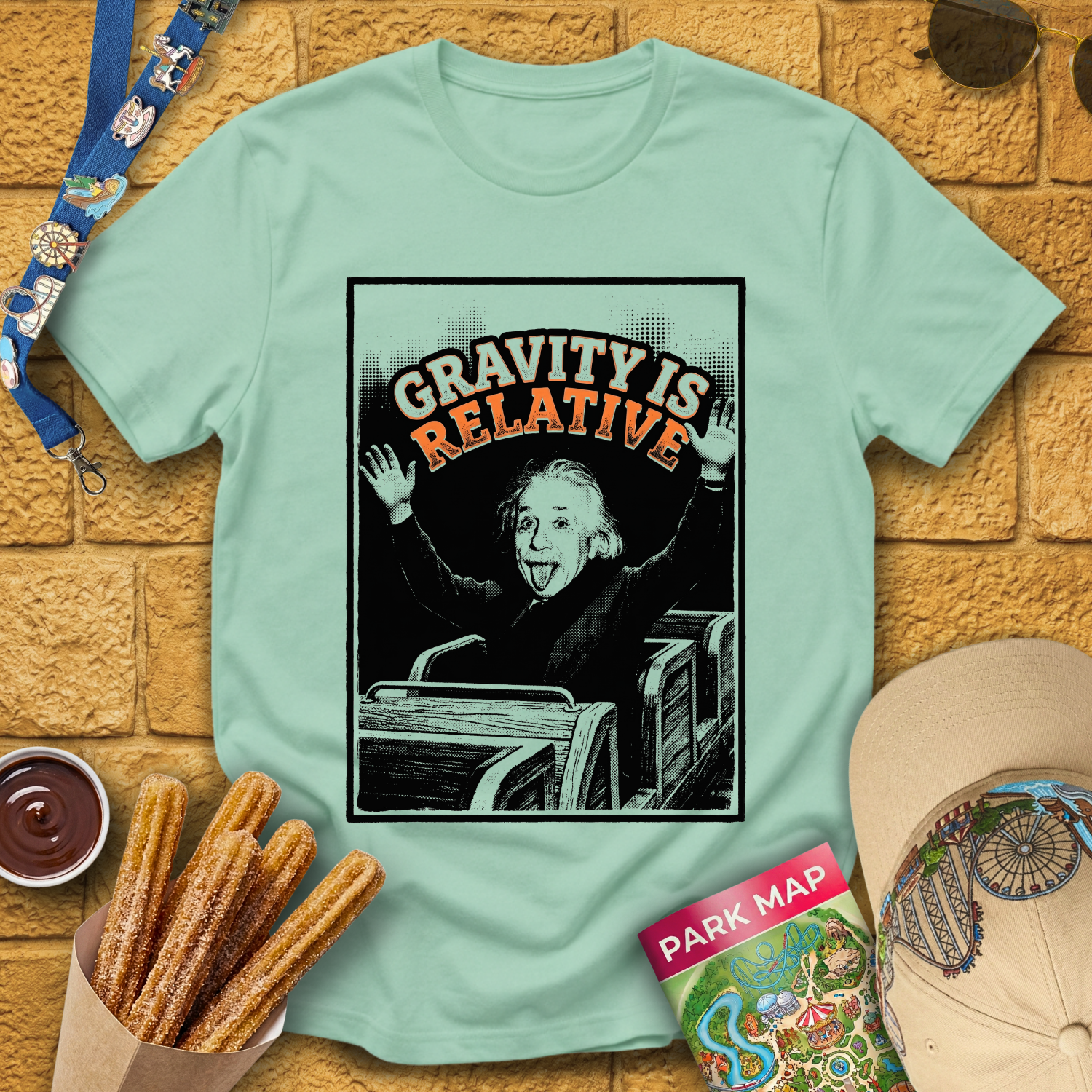 Gravity Is Relative [70s] T-Shirt