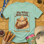 Big Whip Mountain [MidCen] T-Shirt for Theme Park Fans (Mint Green)