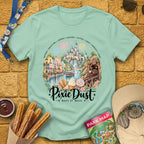 Pixie Dust [Aqua] T-Shirt for Theme Park Fans (Mint Green)