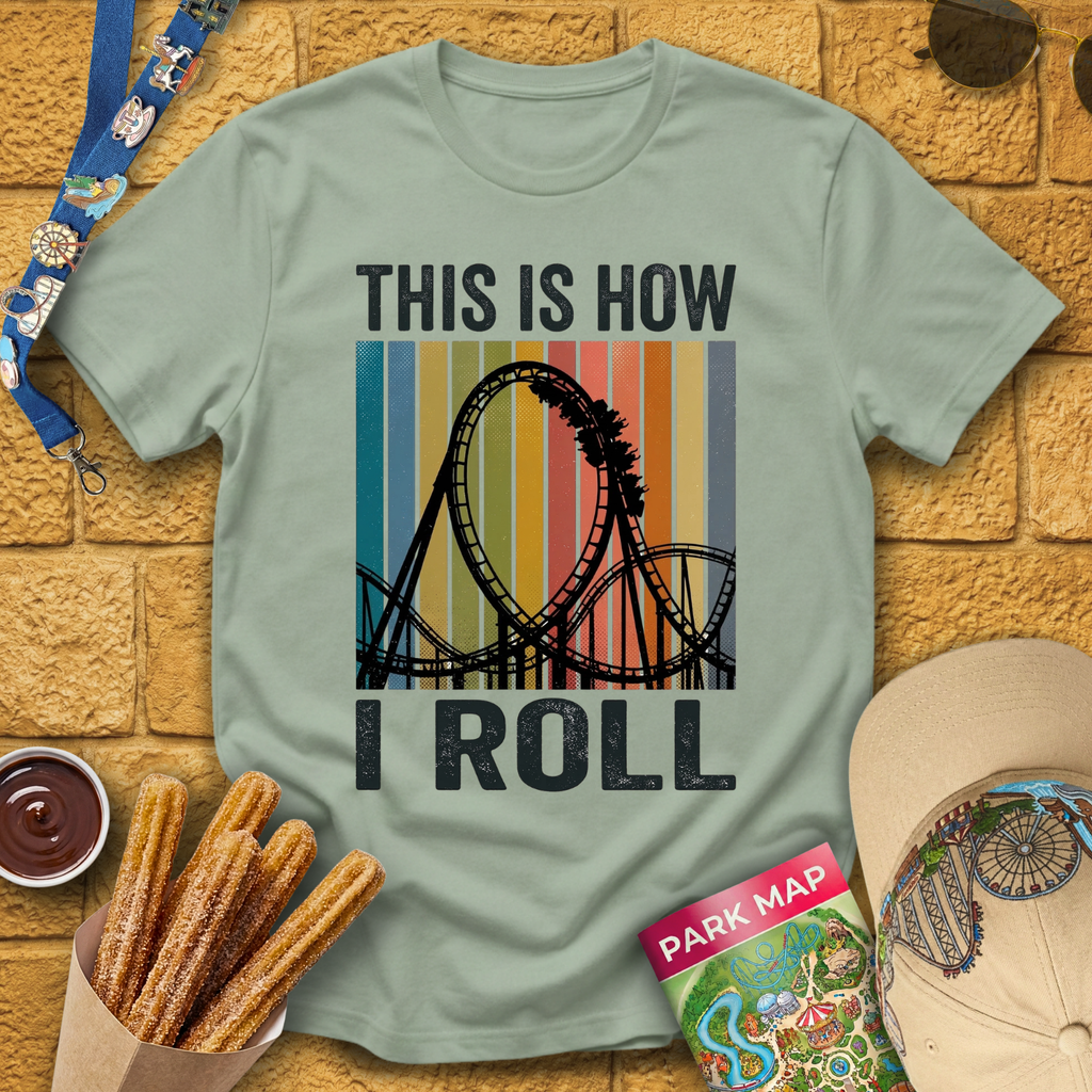 How I Roll [Retro] T-Shirt