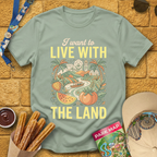 Live With The Land [Boho] T-Shirt