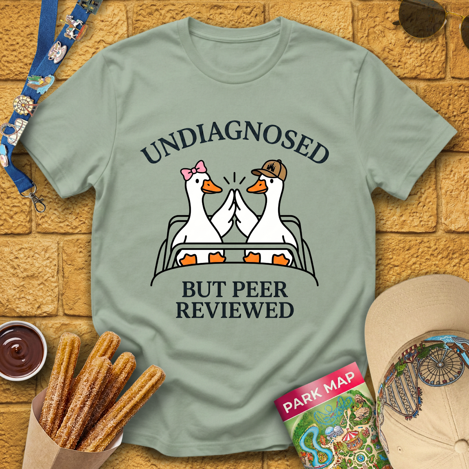 Undiagnosed Geese [Cartoon] T-Shirt