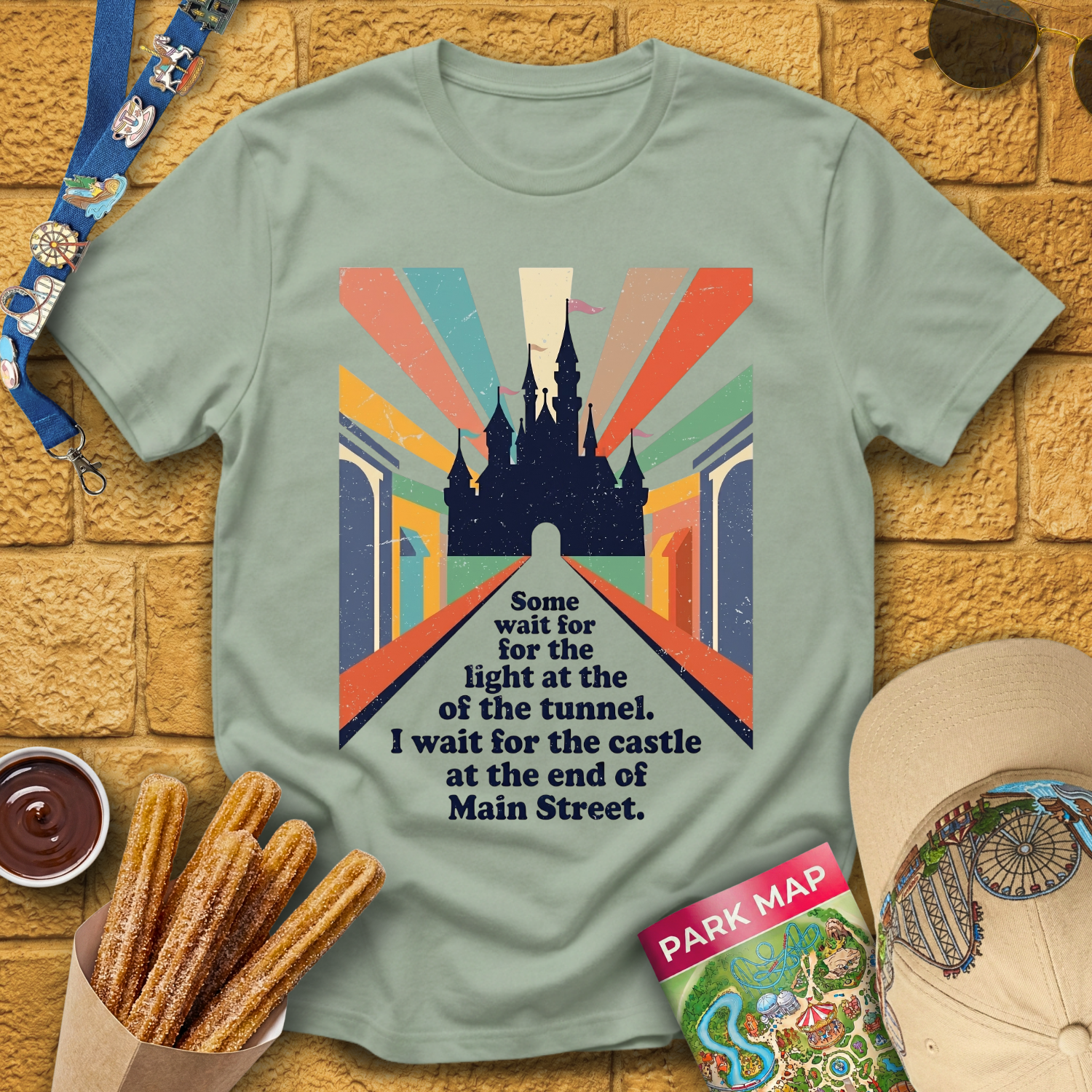 End Of Main Street [RetroPoster] T-Shirt
