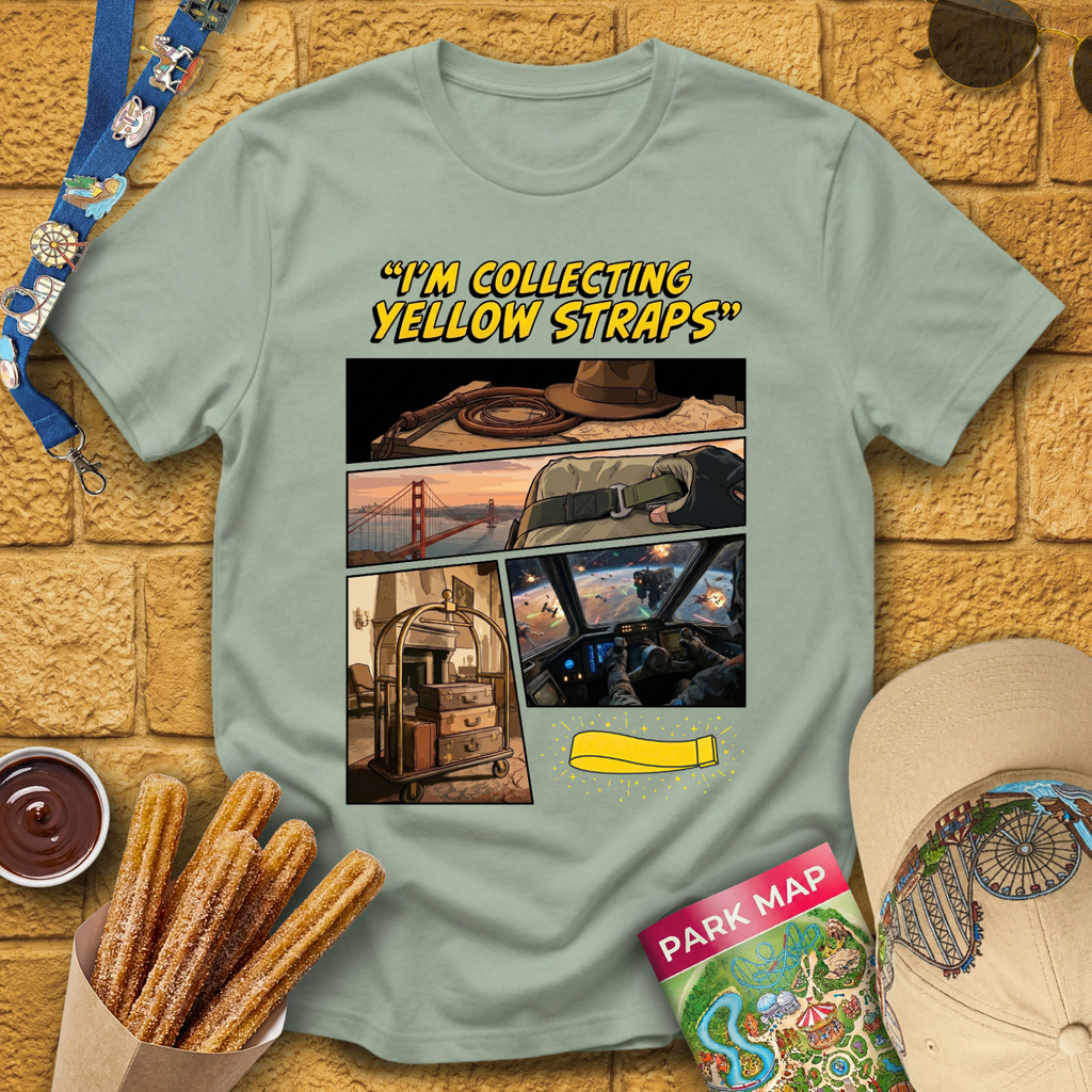 Collecting Yellow Straps [Comic] T-Shirt