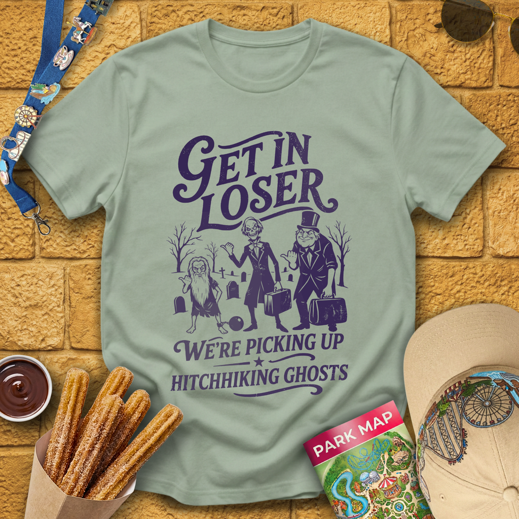Get In Loser Ghosts [Retro] T-Shirt
