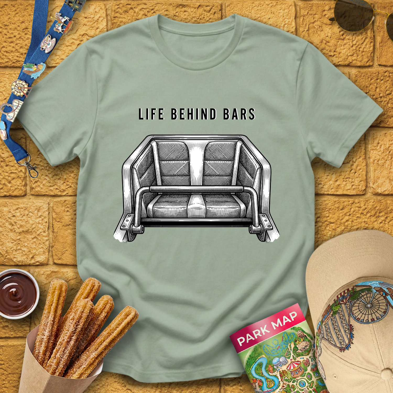 Life Behind Bars [Sleek] T-Shirt