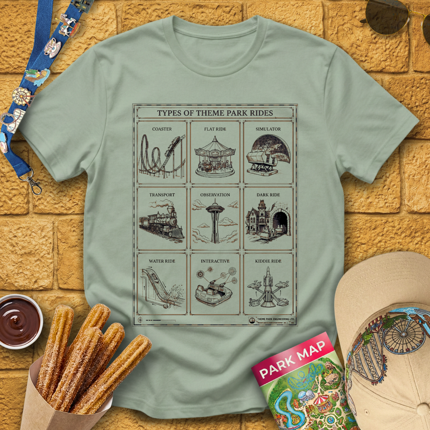 Types Of Rides [Techy] T-Shirt