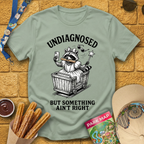 Undiagnosed on Coaster [Woodcut] T-Shirt