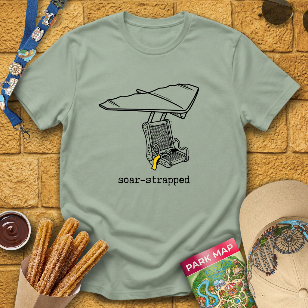 Soar-Strapped [LineArt] T-Shirt