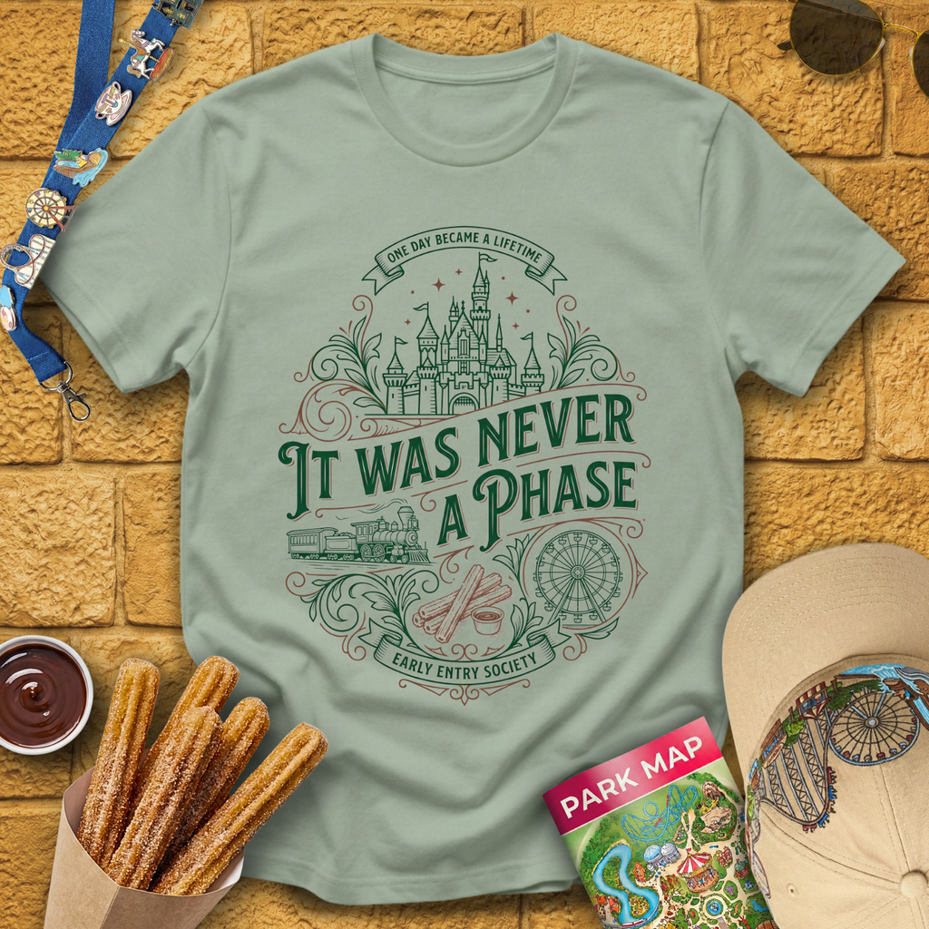 Never A Phase [VictorianOval] T-Shirt