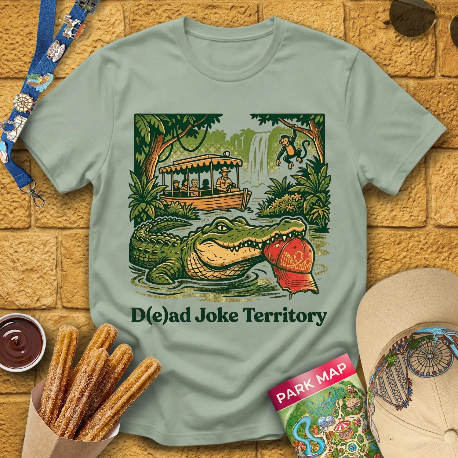 D(e)ad Joke Territory [90s] T-Shirt