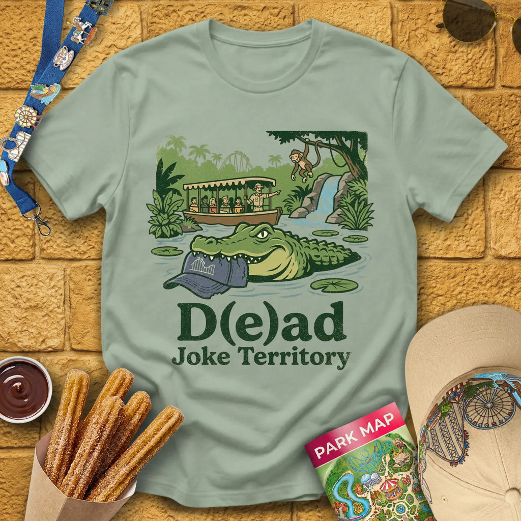 D(e)ad Joke Territory [Retro] T-Shirt