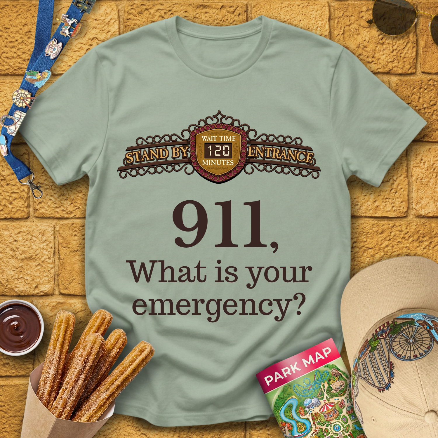 911, What Is Your Emergency? T-Shirt