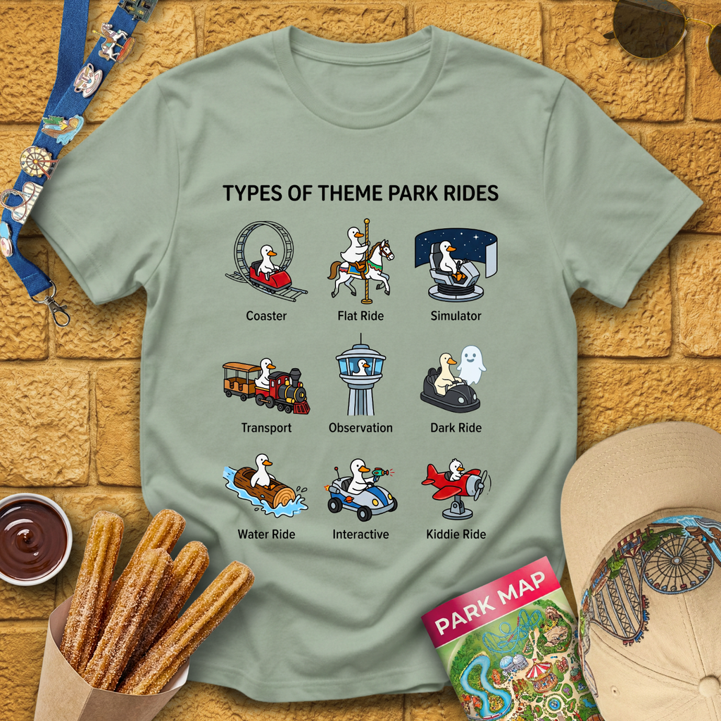 Types Of Rides [Goose] T-Shirt